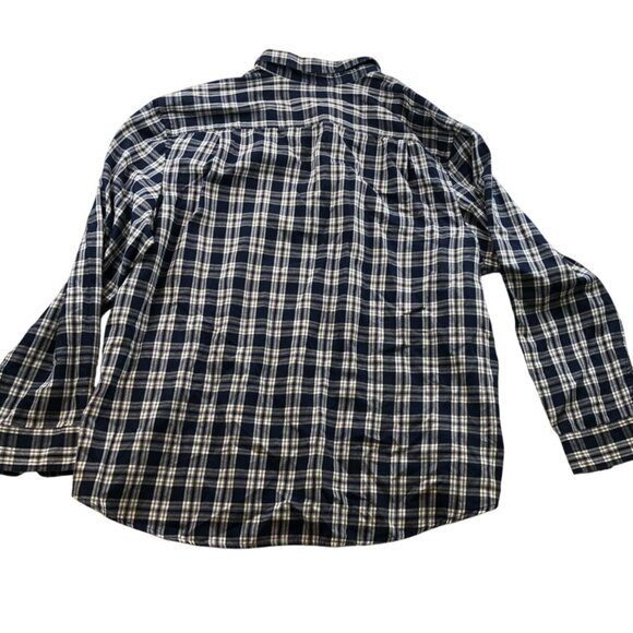 George Mens Shirt Size  3XLT Lot Of Two Long Sleeve Plaid Button Down Casual - Picture 5 of 12